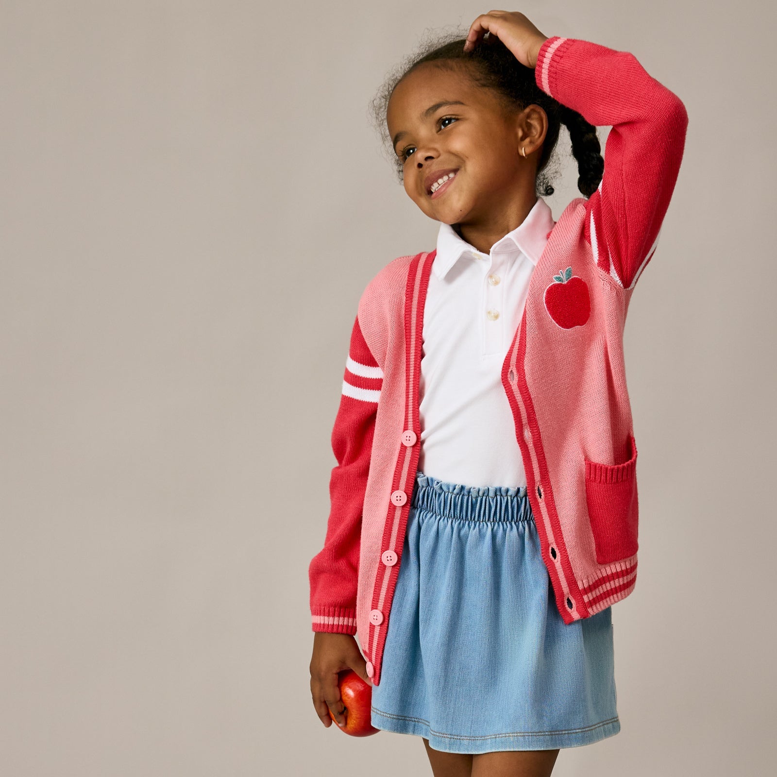 Sweet Orchard Varsity Cardigan