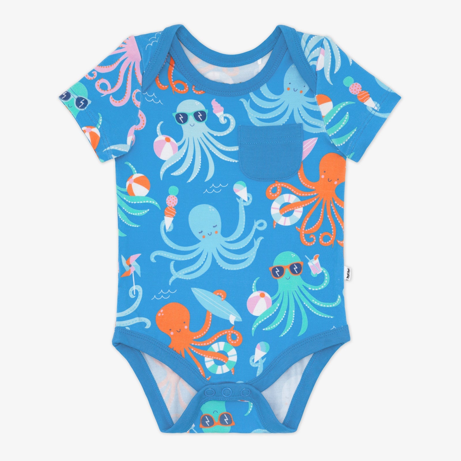 Octopus Party Pocket Bodysuit