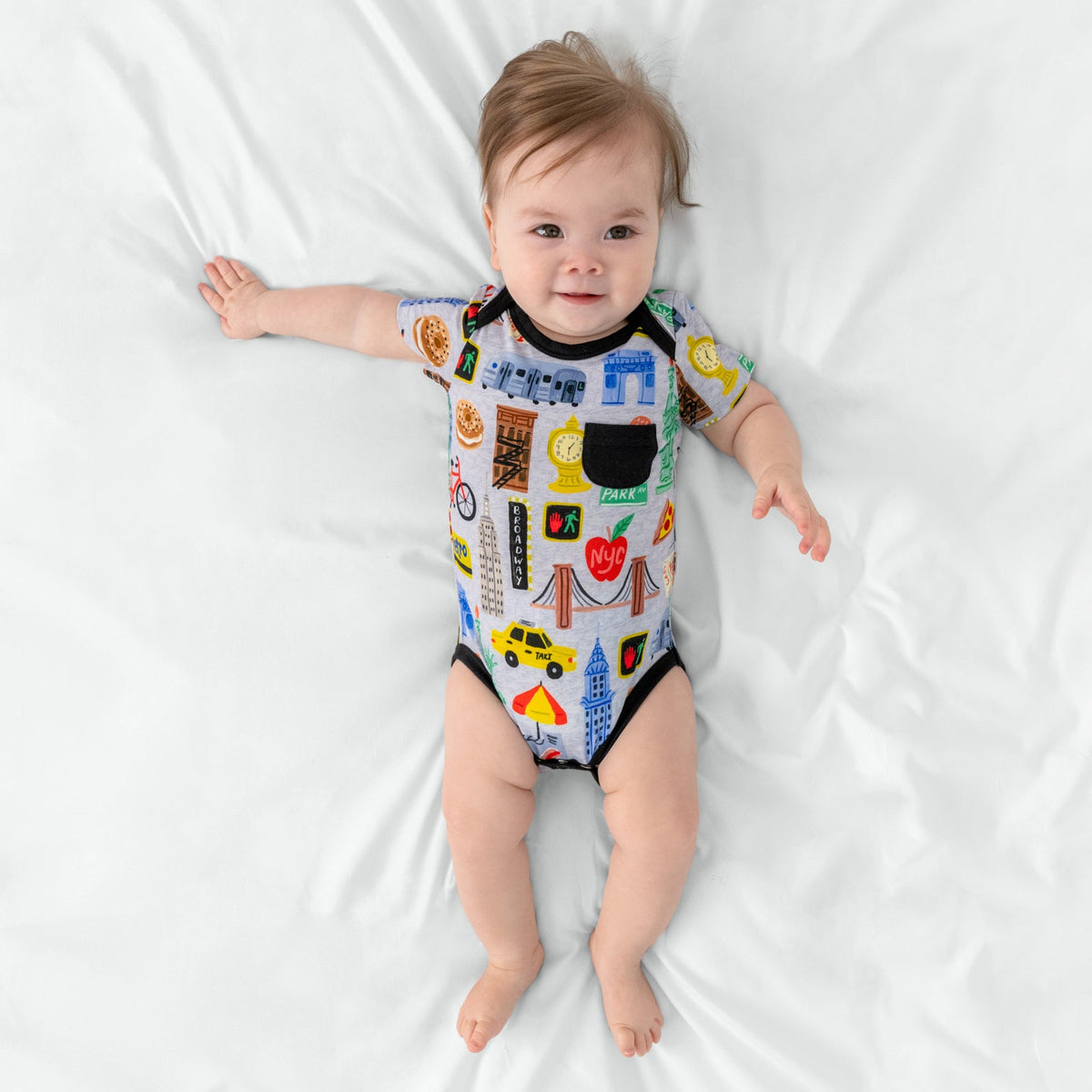 The Big Apple Pocket Bodysuit