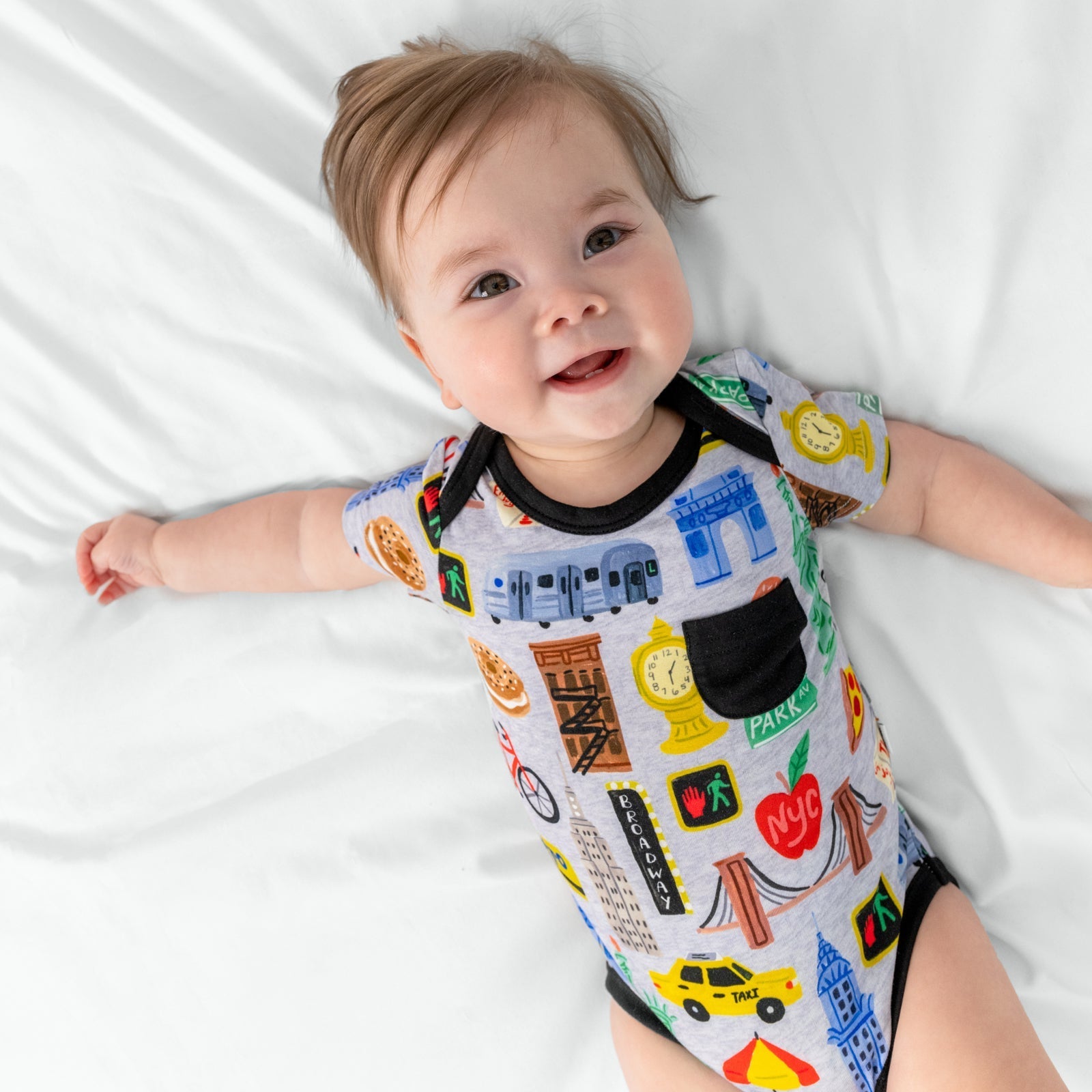 The Big Apple Pocket Bodysuit