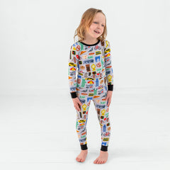 The Big Apple Two-Piece Pajama Set