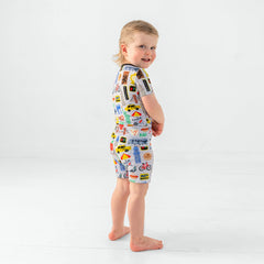 The Big Apple Two-Piece Short Sleeve & Shorts Pajama Set