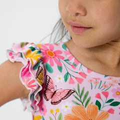 Butterfly Blooms Flutter Twirl Dress