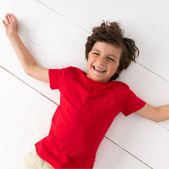 Candy Red Relaxed Pocket Tee