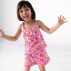 Coastal Gems Ruffle Shorts