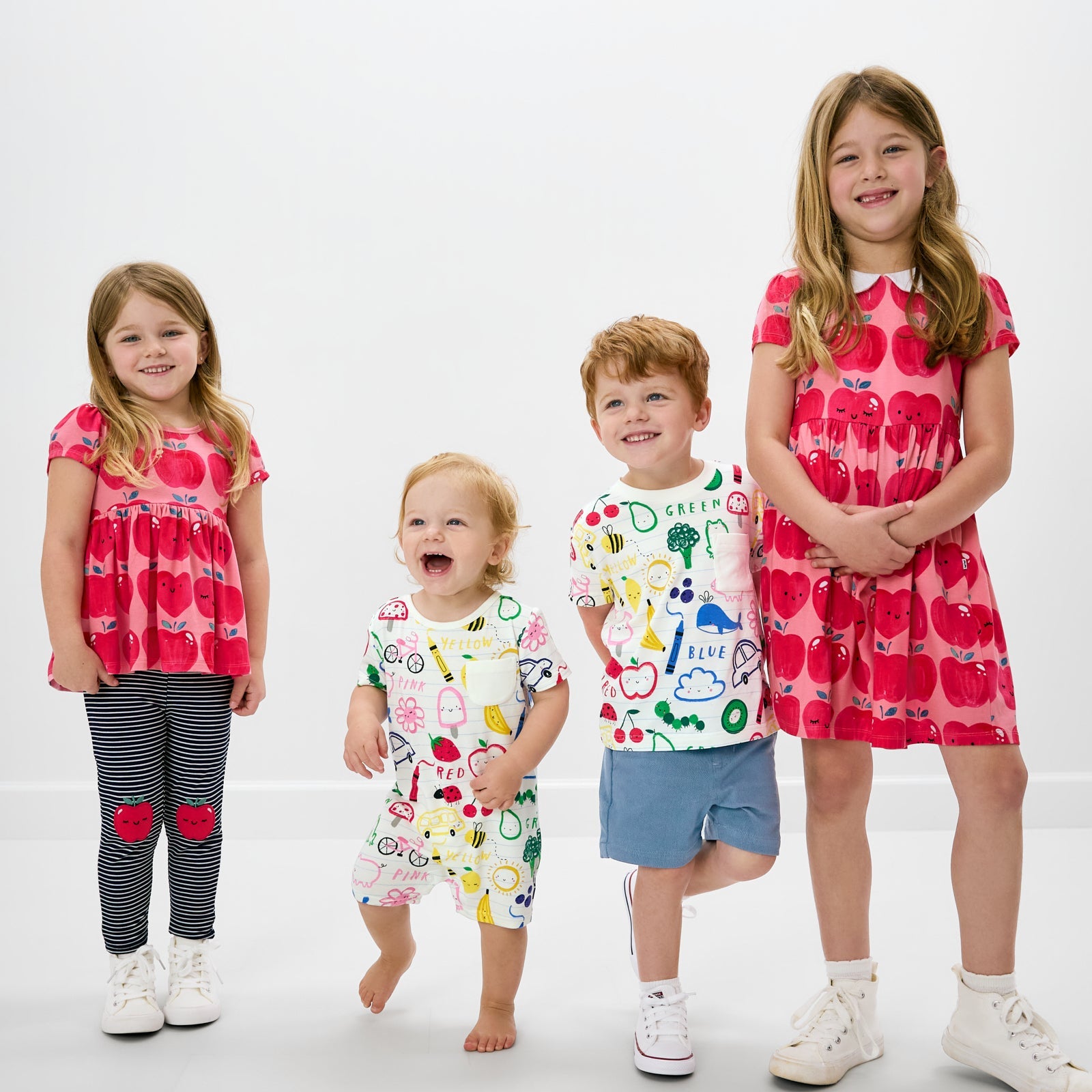 Coloring Crew Pocket Shorty Romper