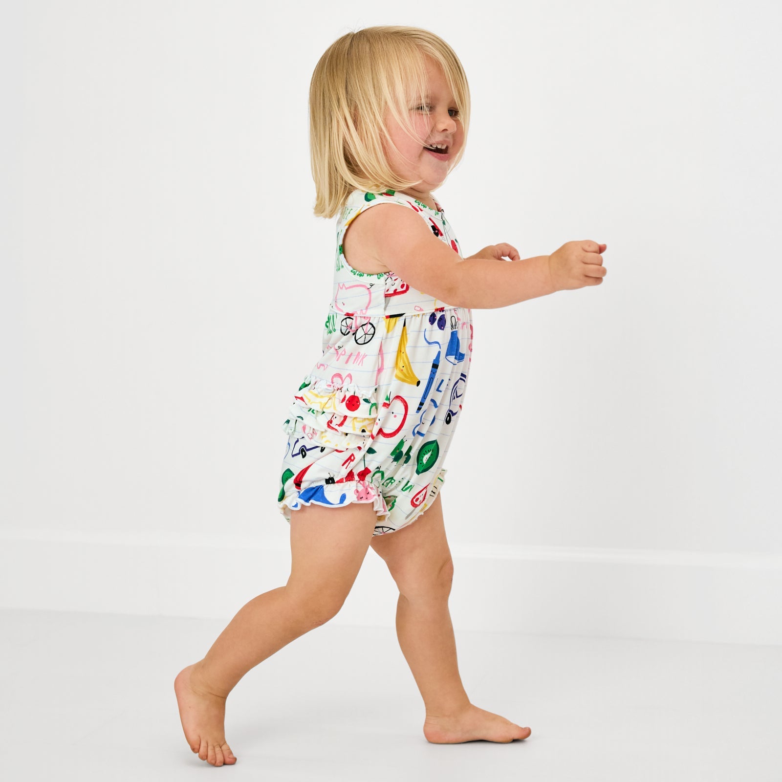 Coloring Crew Bubble Romper
