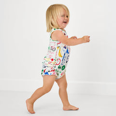 Coloring Crew Bubble Romper