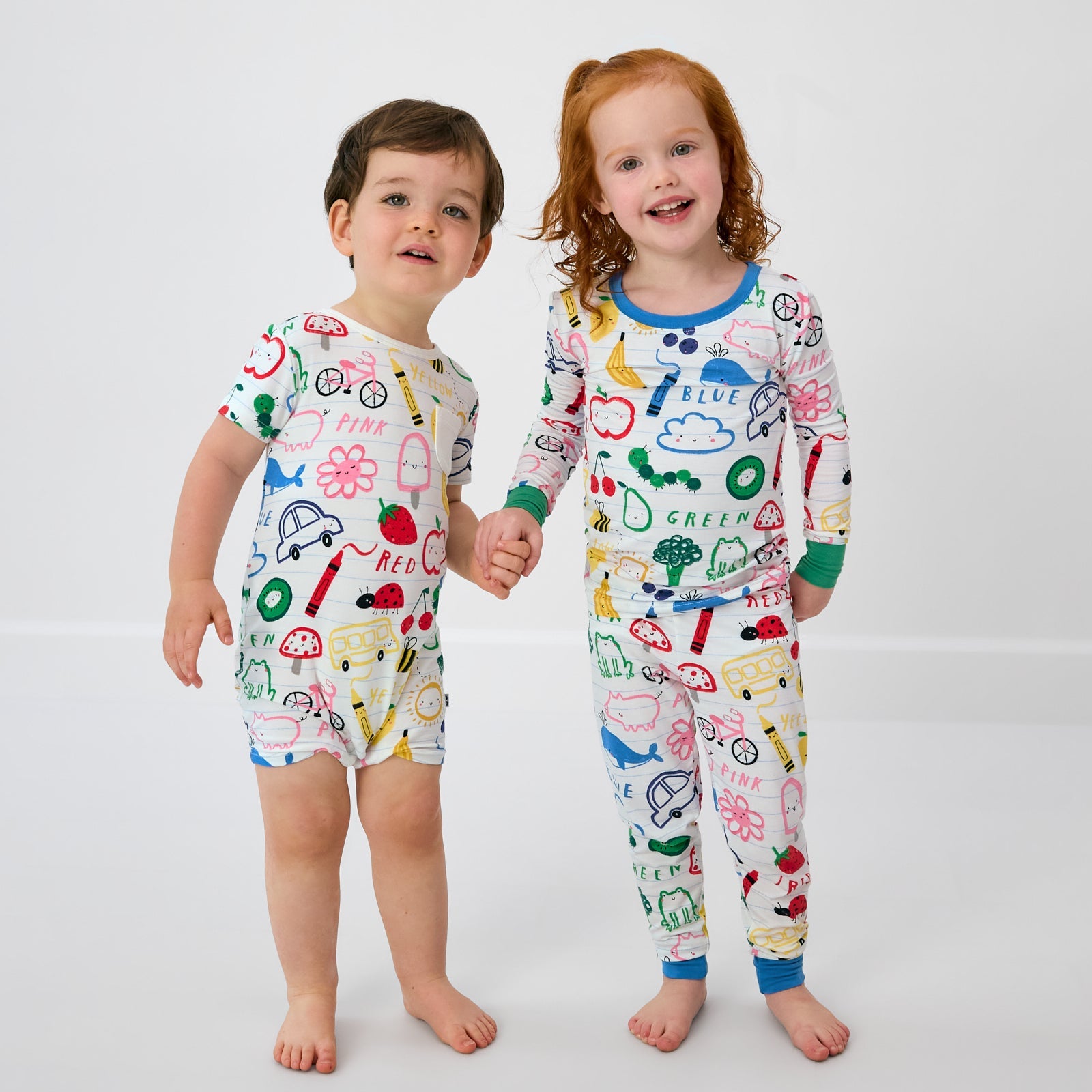 Coloring Crew Pocket Shorty Romper