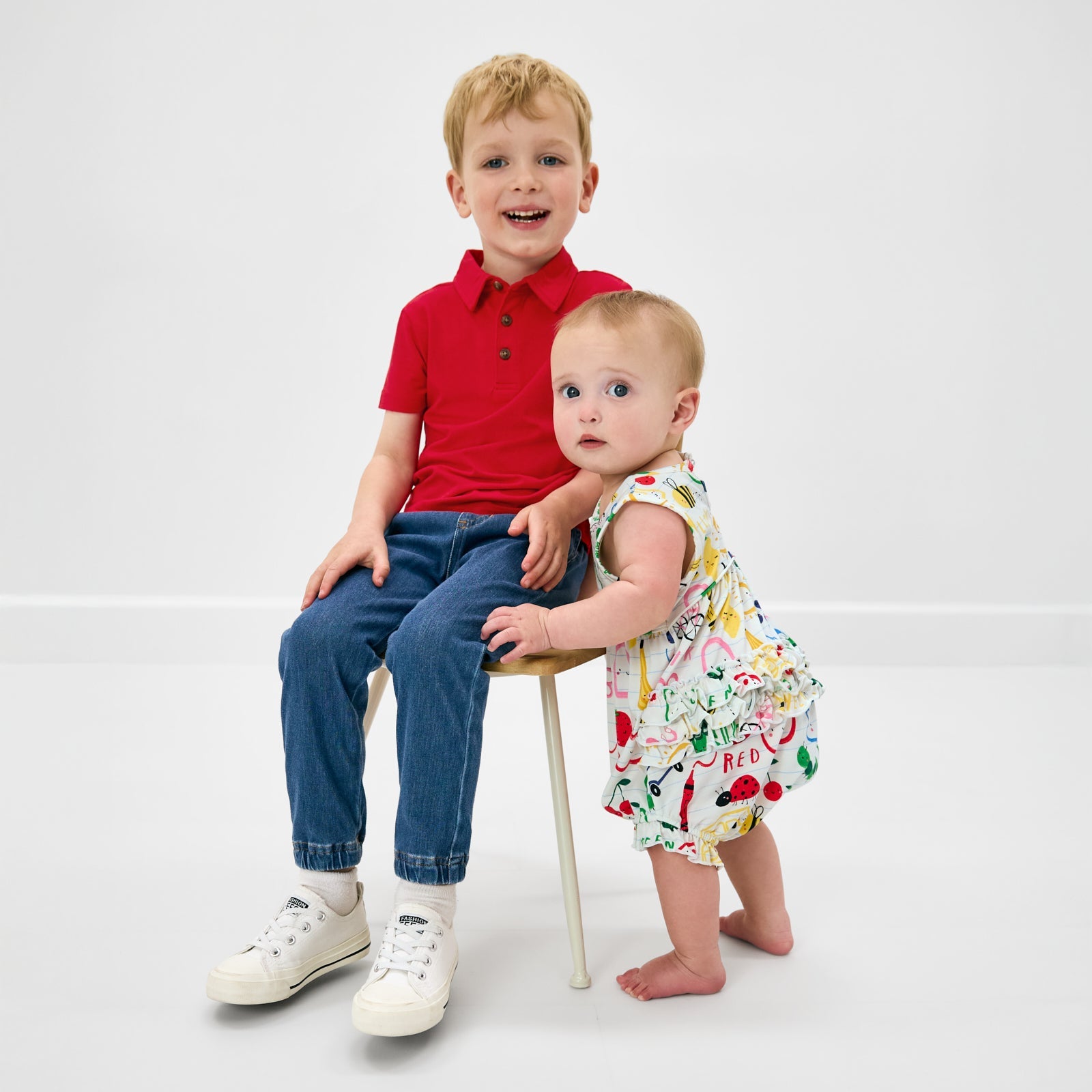 Coloring Crew Bubble Romper