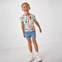 Coloring Crew Relaxed Pocket Tee