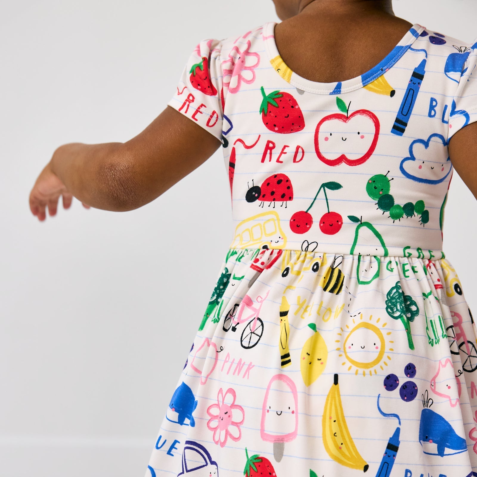 Coloring Crew Skater Dress with Bodysuit