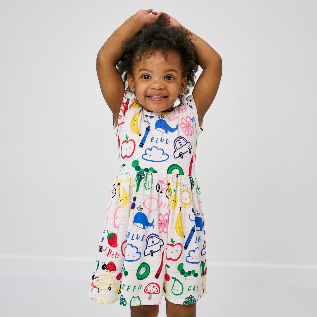 Coloring Crew Skater Dress with Bodysuit