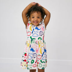 Coloring Crew Skater Dress with Bodysuit