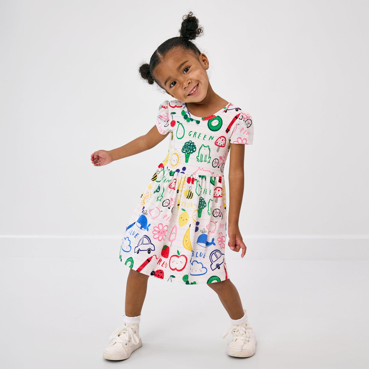 Coloring Crew Skater Dress