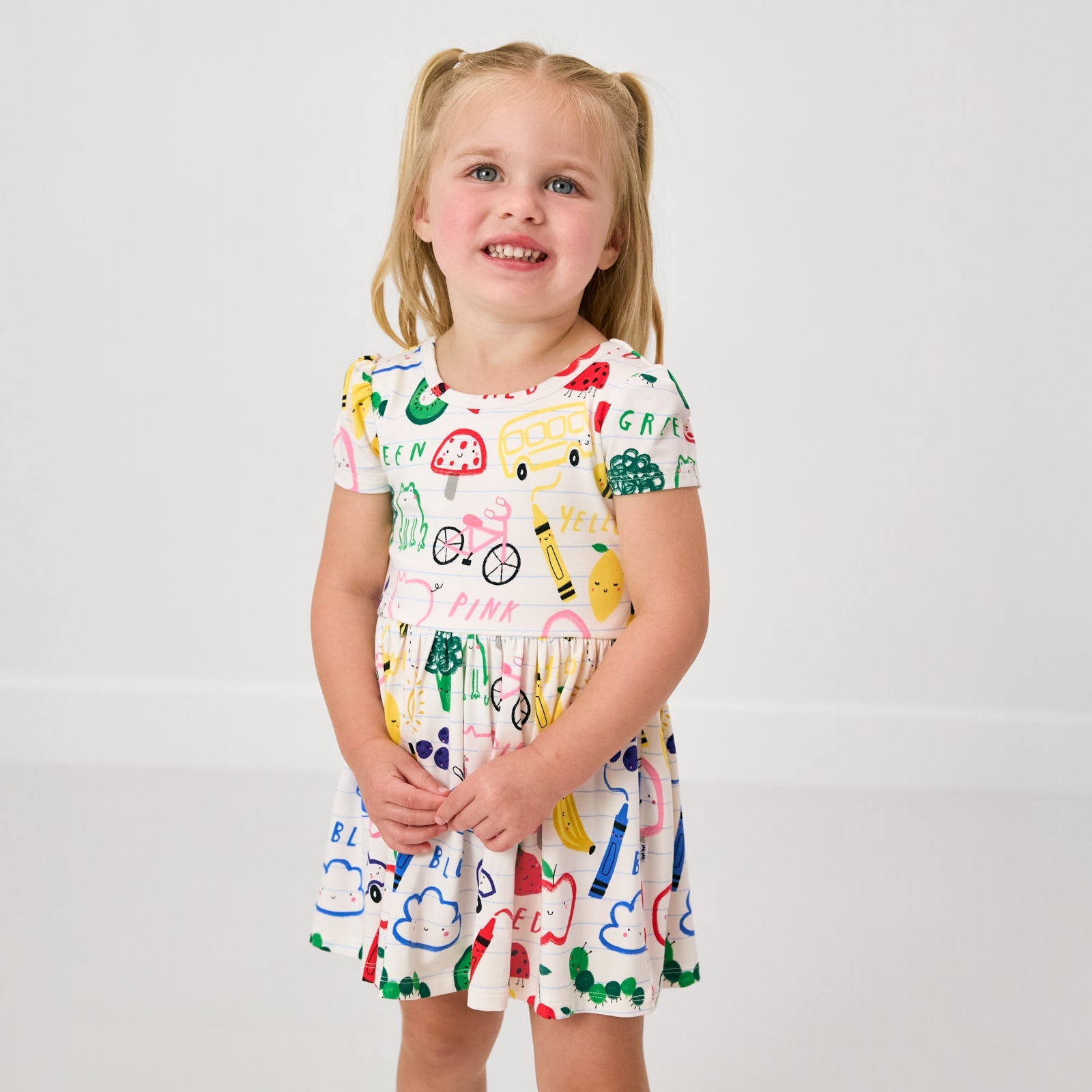 Coloring Crew Skater Dress