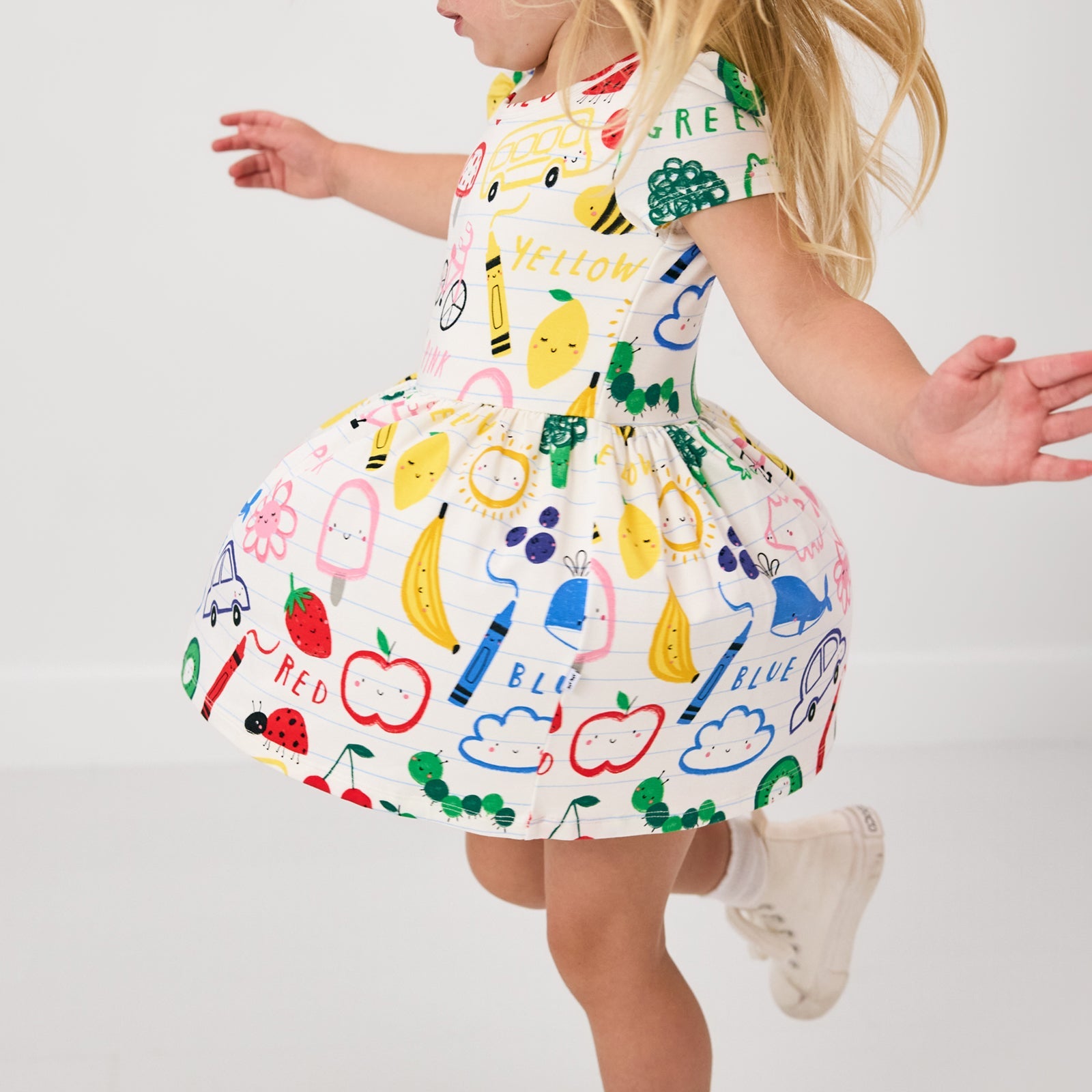 Coloring Crew Skater Dress