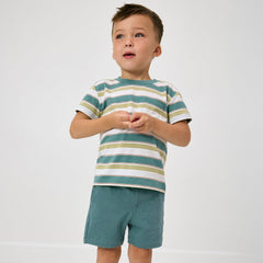 Comet Stripes Relaxed Pocket Tee