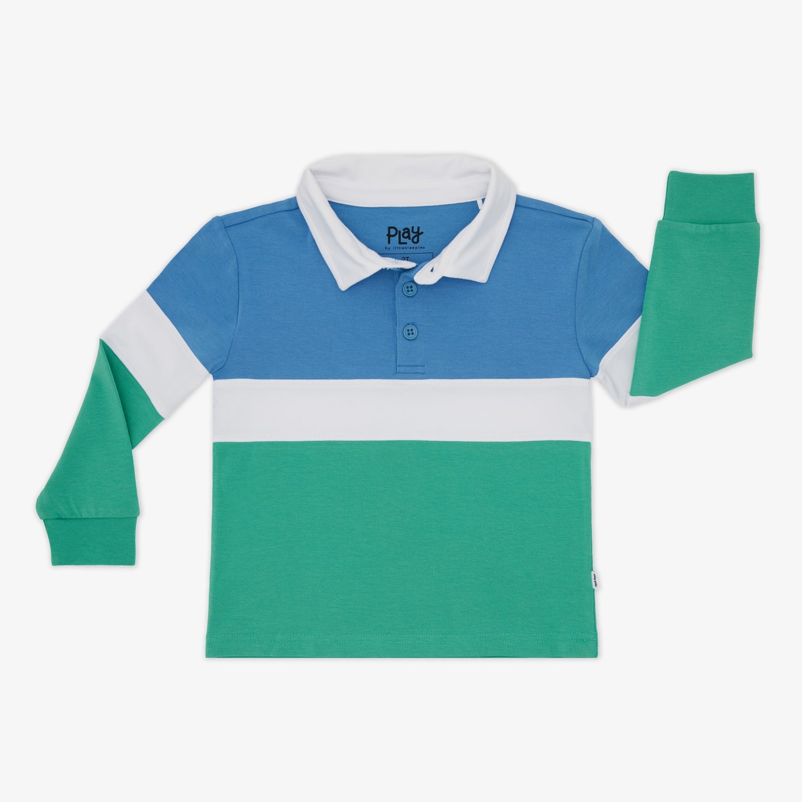 Crisp Green Rugby Shirt