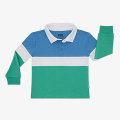 Crisp Green Rugby Shirt
