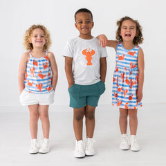 Crustacean Crew Bow Strap Tank