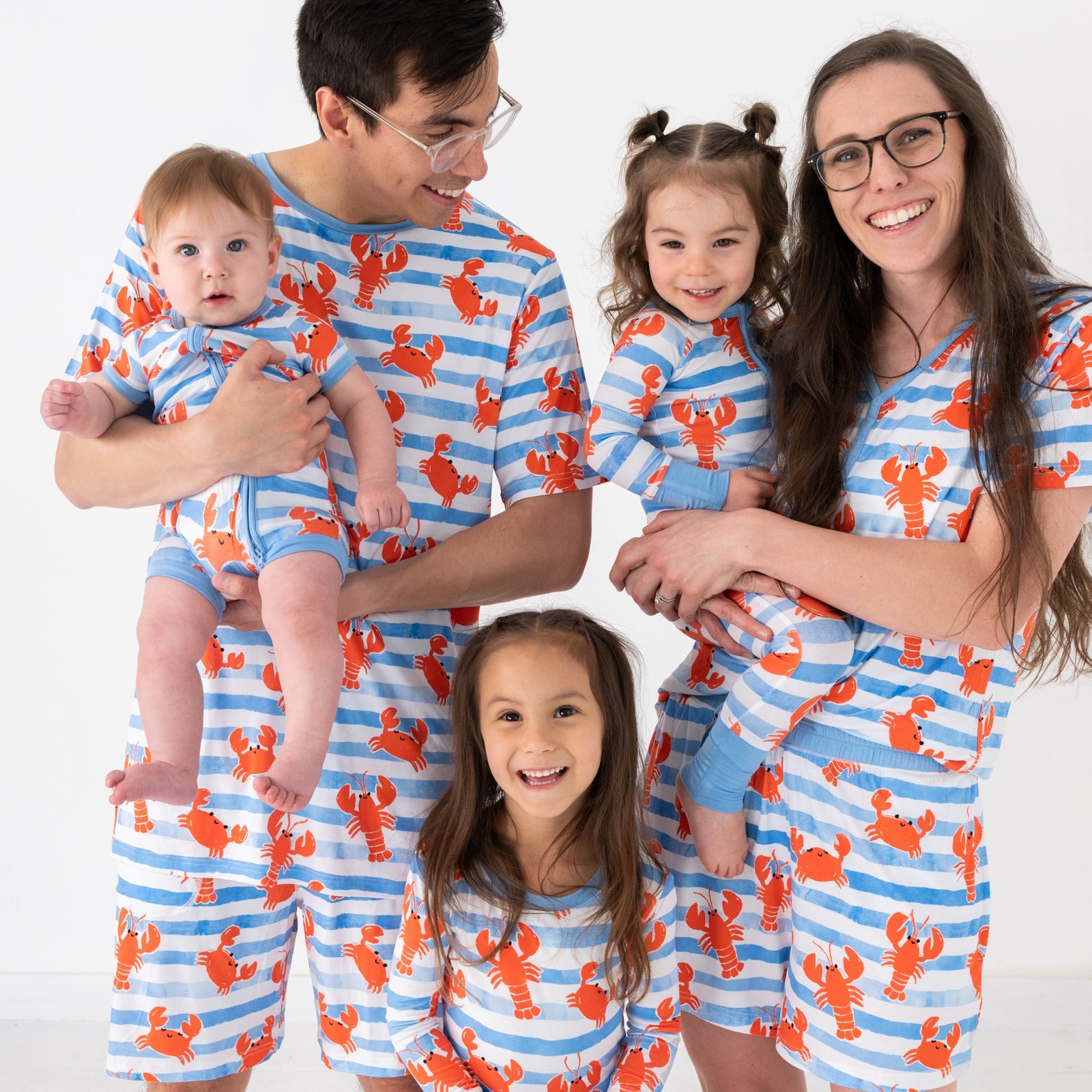Crustacean Crew Men's Short Sleeve Pajama Top