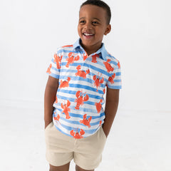 Crustacean Crew Polo Shirt