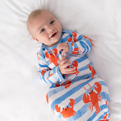 Crustacean Crew Infant Gown