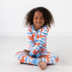 Crustacean Crew Two-Piece Pajama Set