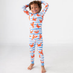 Crustacean Crew Two-Piece Pajama Set