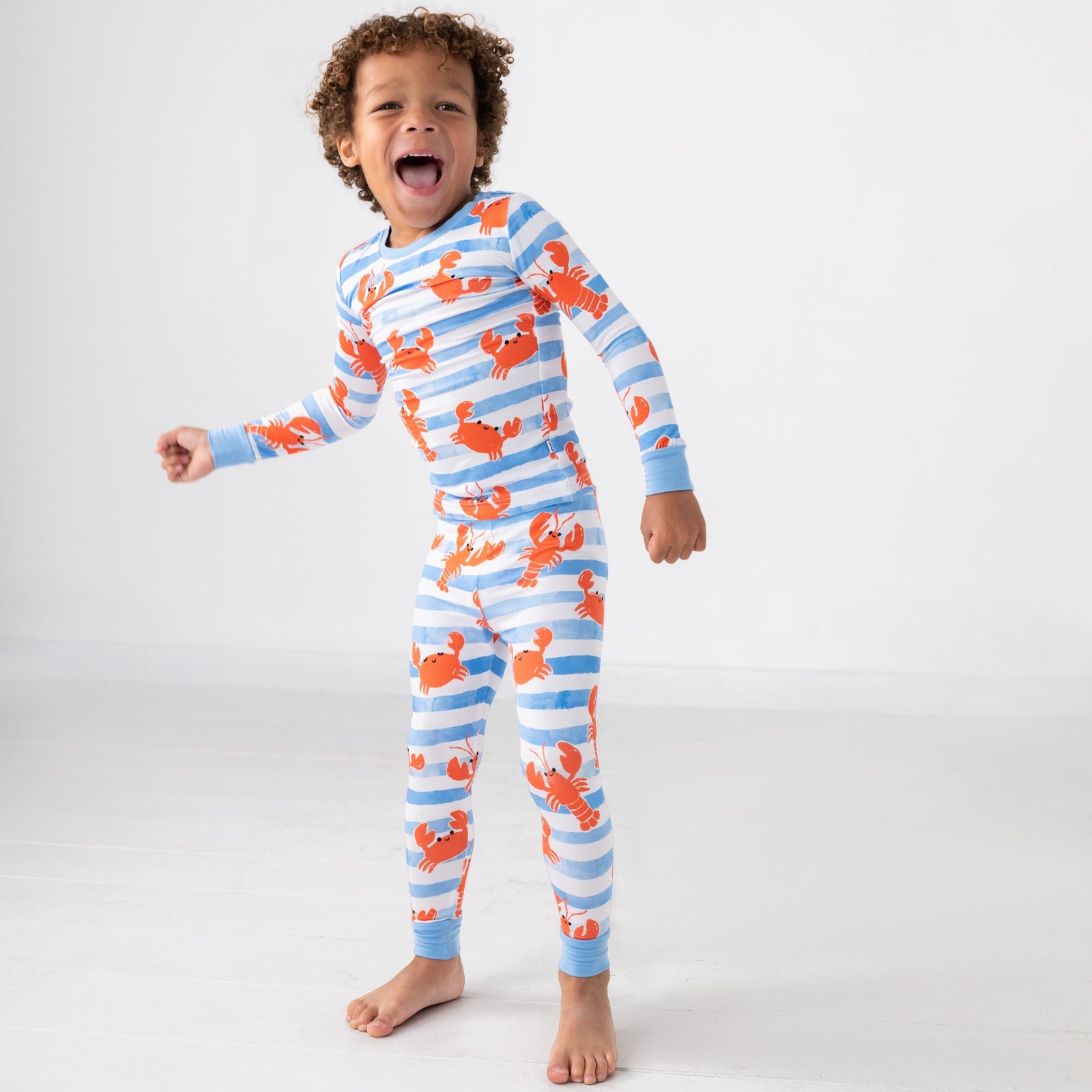 Crustacean Crew Two-Piece Pajama Set