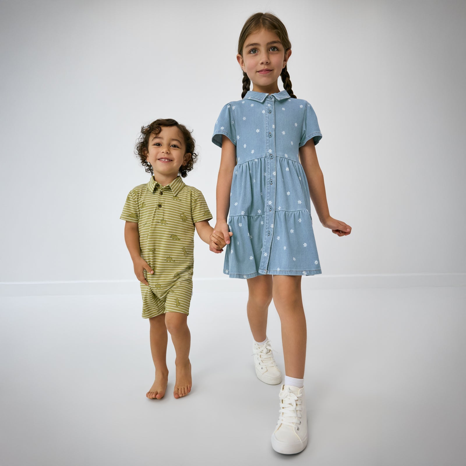 Daisy Denim Button Down Dress