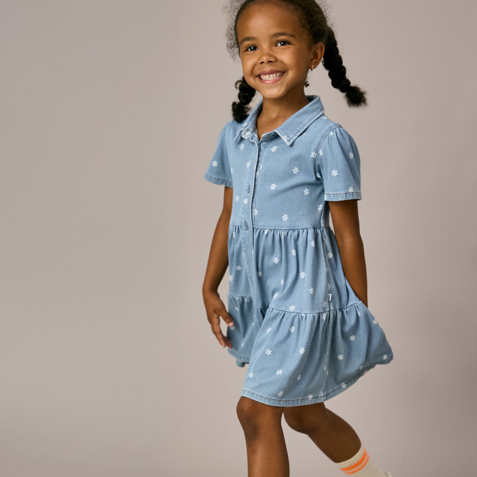 Daisy Denim Button Down Dress