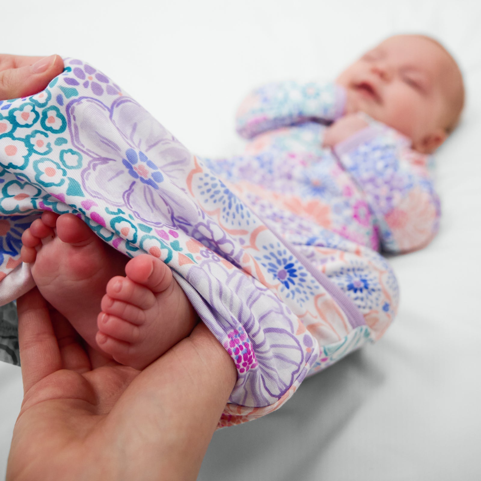 Doodle Blooms Infant Gown