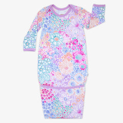 Doodle Blooms Infant Gown