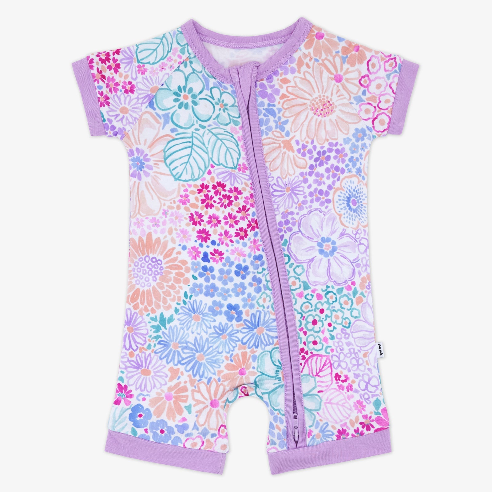 Doodle Blooms Shorty Zippy