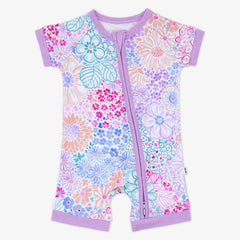 Doodle Blooms Shorty Zippy