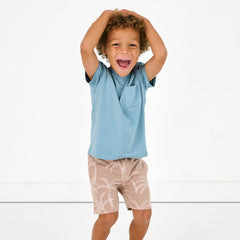 Sandy Palms Drawstring Shorts