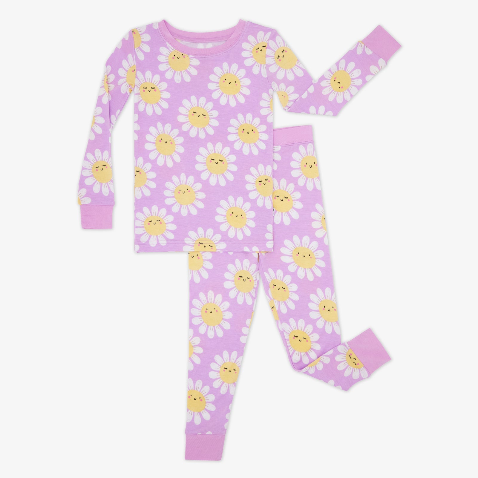 Flower Power Two-Piece Pajama Set