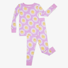 Flower Power Two-Piece Pajama Set