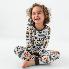 Fast Lane Two-Piece Pajama Set