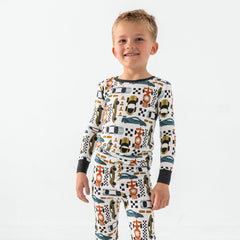 Fast Lane Two-Piece Pajama Set