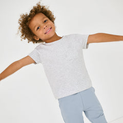 Light Heather Gray Relaxed Pocket Tee