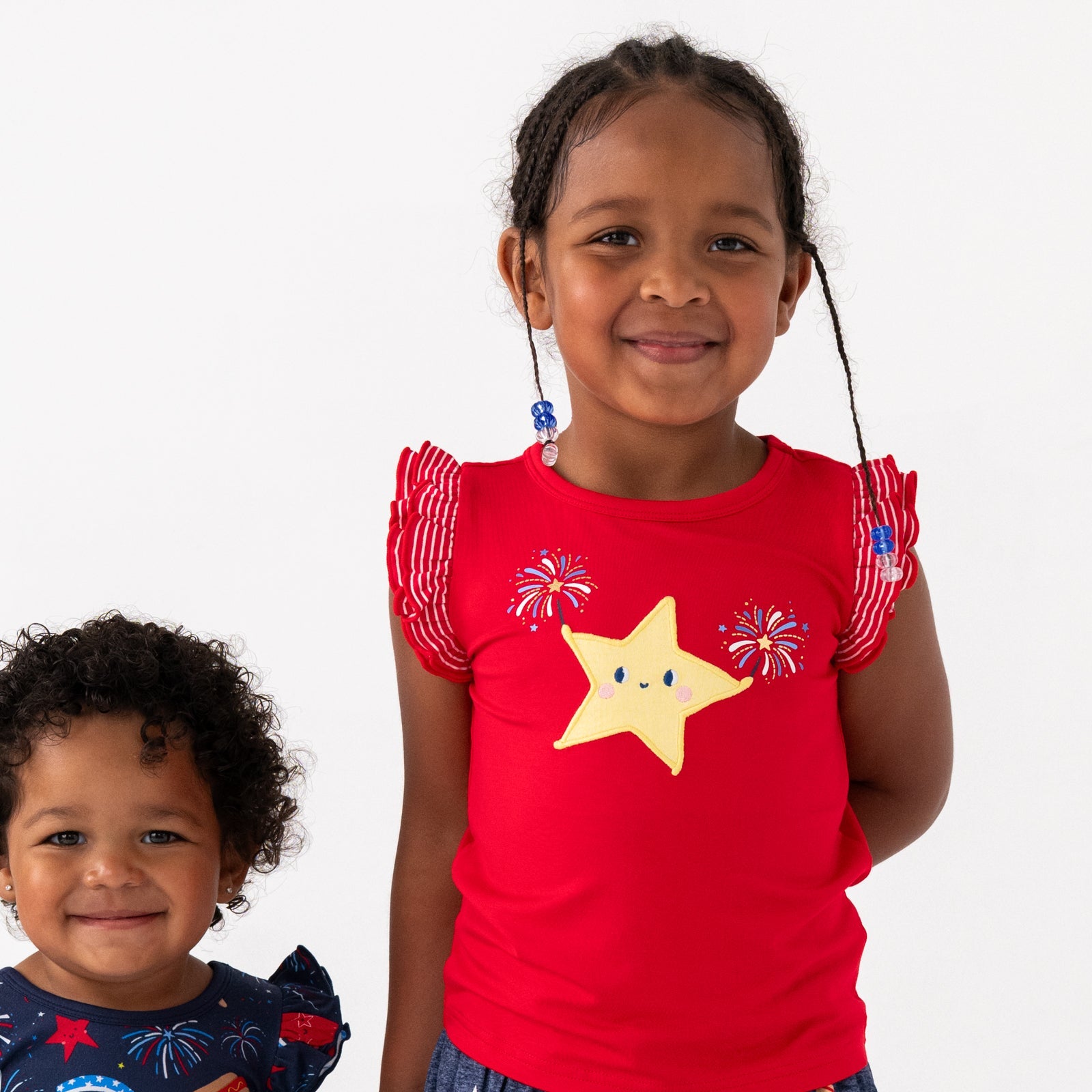 Candy Red Firework Flutter Tee