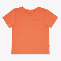 Island Orange Relaxed Pocket Tee