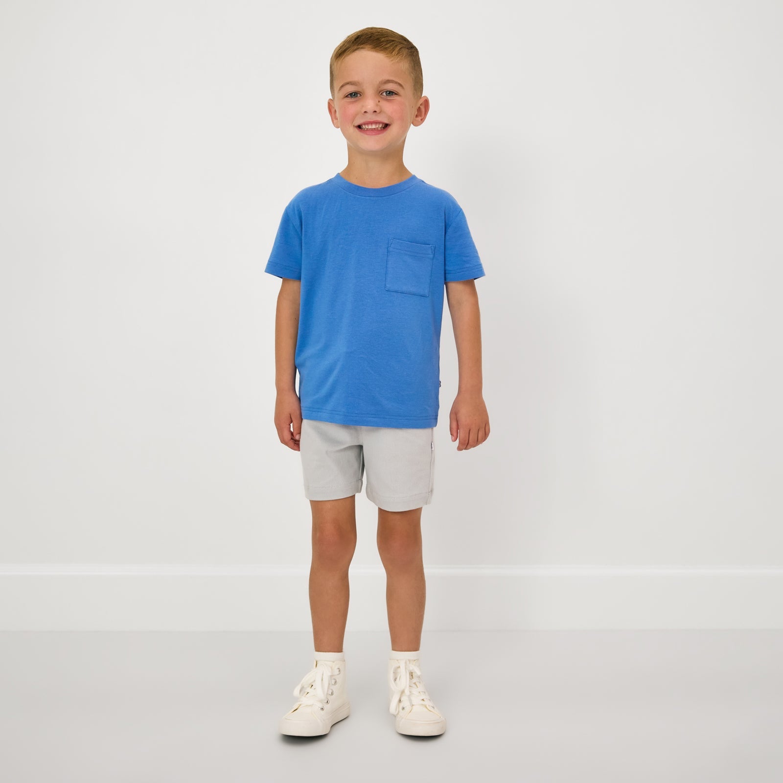 Jay Blue Relaxed Pocket Tee