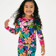 Jungle Blooms Two-Piece Pajama Set