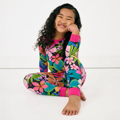 Jungle Blooms Two-Piece Pajama Set