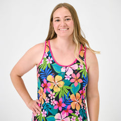 Jungle Blooms Women's Sleeveless Nightgown