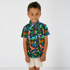 Jungle Jam Button Down Polo